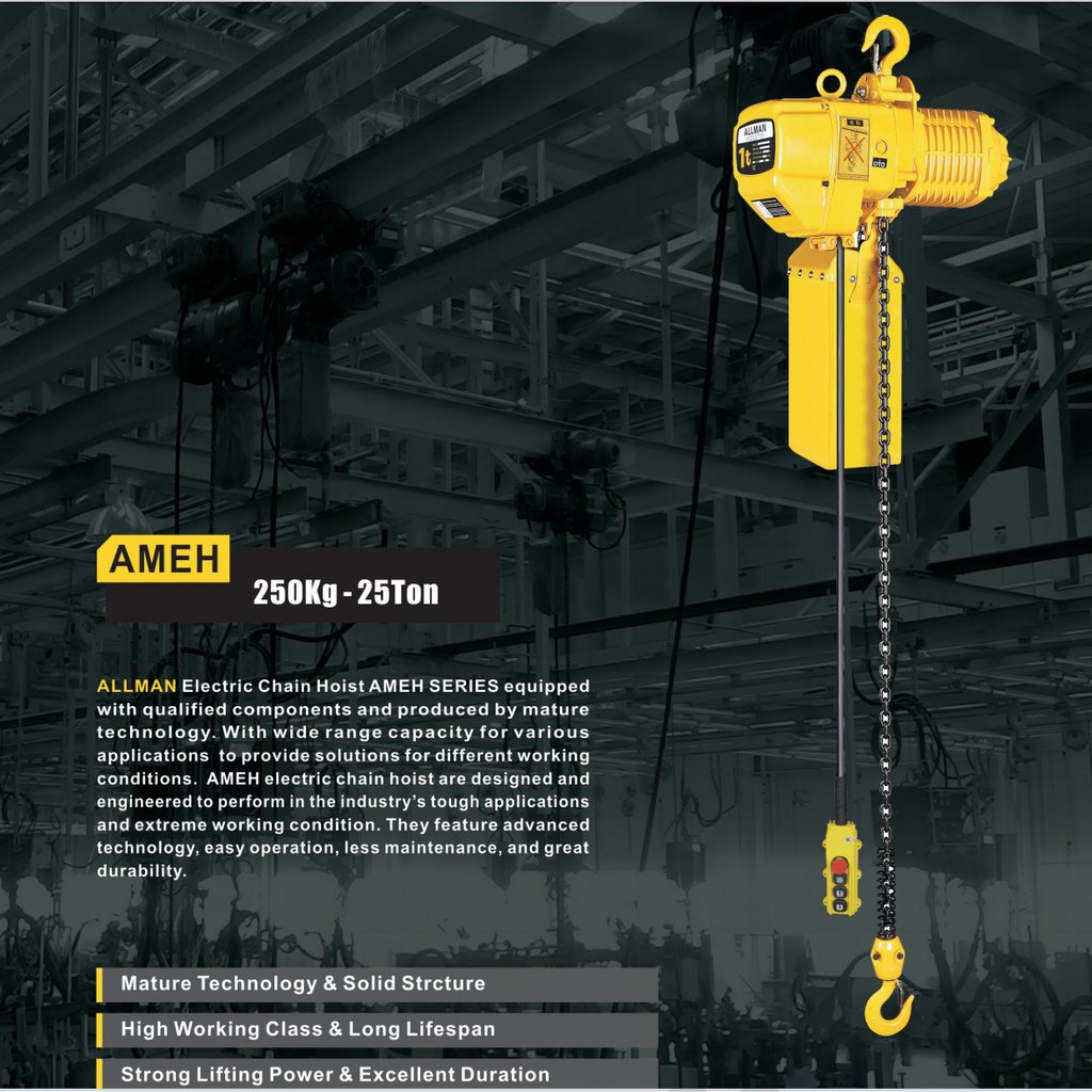 High Quality 1 ton electric chain hoist